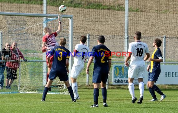 SV Rohrbach/S gegen 1.FC Mühlhausen 30.08.2014 Landesliga Rhein Neckar (© Siegfried)